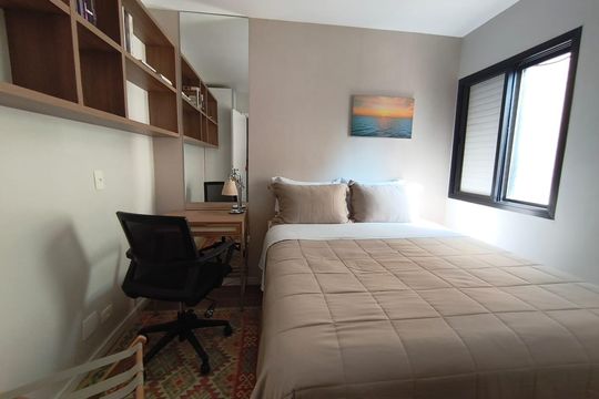 Apartamento à venda, com 93 m², 3 quartos e 2 vagas — Quarto 1