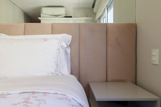 Venda de apartamento em Campo Belo, 2 quartos, varanda, closet, piscina, academia e churrasqueira. — Suíte 1
