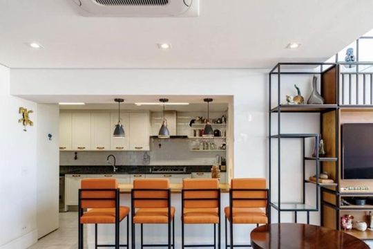 Apartamento mobiliado no Brooklin com 3 quartos, churrasqueira e piscina. Animais permitidos. Para comprar. — foto 15