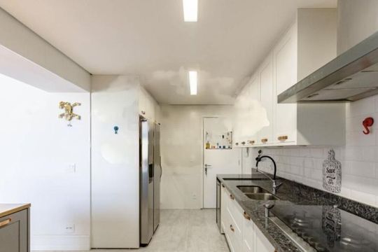 Apartamento mobiliado no Brooklin com 3 quartos, churrasqueira e piscina. Animais permitidos. Para comprar. — foto 17