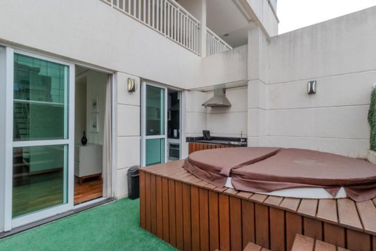 Comprar apartamento mobiliado com 3 quartos, piscina e churrasqueira no condomínio. — foto 27