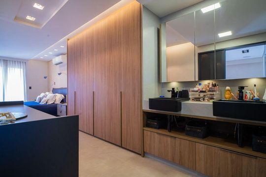Comprar apartamento mobiliado na Vila Nova Conceição com 2 suítes, varanda gourmet e piscina no condomínio. — foto 52