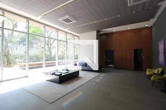 Comprar apartamento mobiliado na Vila Nova Conceição com 2 suítes, varanda gourmet e piscina no condomínio. — Hall