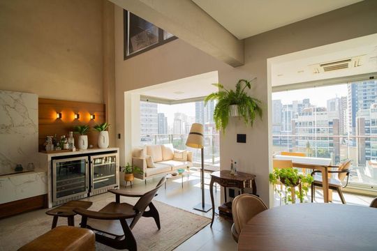 Comprar apartamento mobiliado na Vila Nova Conceição com 2 suítes, varanda gourmet e piscina no condomínio. — foto 30