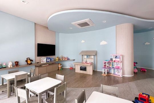 Comprar apartamento mobiliado com 3 quartos, varanda gourmet, piscina e academia no condomínio. — foto 1