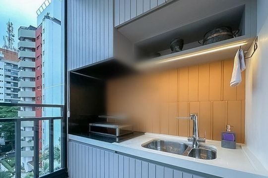 Venda de apartamento mobiliado com 2 quartos, 1 suíte, varanda gourmet e academia no condomínio. — foto 22