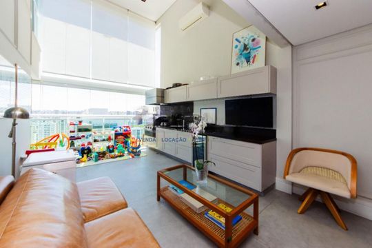 Comprar apartamento mobiliado com 3 quartos, closet, quintal e churrasqueira no condomínio. — foto 3