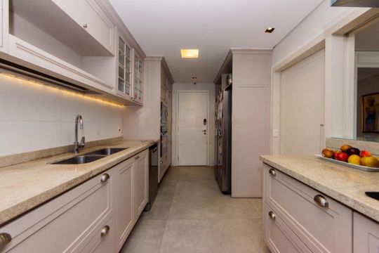 Comprar apartamento mobiliado com 3 quartos, closet, quintal e churrasqueira no condomínio. — foto 36