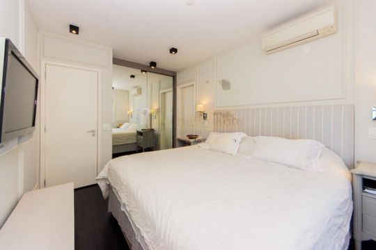 Comprar apartamento mobiliado com 3 quartos, closet, quintal e churrasqueira no condomínio. — foto 22