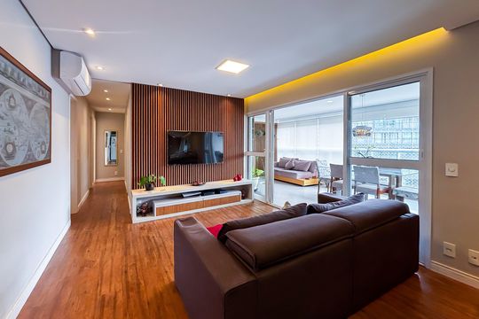 Comprar apartamento em Pinheiros com 3 quartos e varanda gourmet. — foto 1