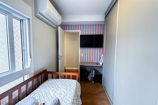 Comprar apartamento em Pinheiros com 3 quartos e varanda gourmet. — Quarto 2