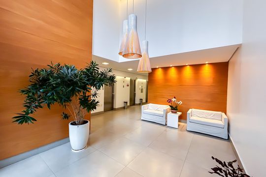 Comprar apartamento em Pinheiros com 3 quartos e varanda gourmet. — Área comum