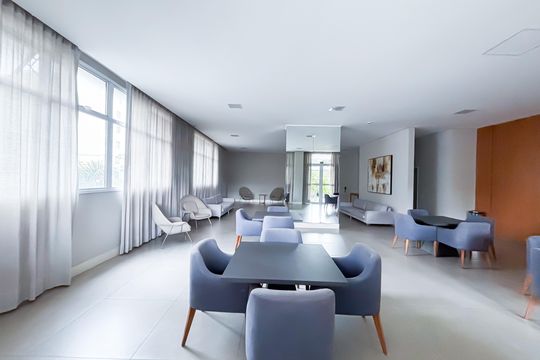 Comprar apartamento em Pinheiros com 3 quartos e varanda gourmet. — Área comum