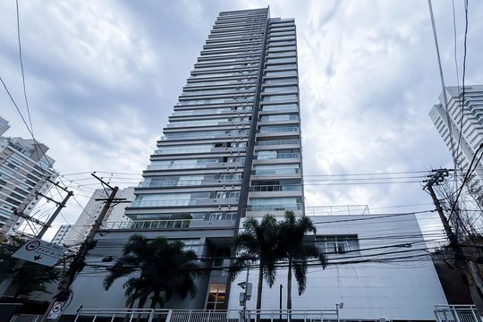 Comprar apartamento em Pinheiros com 3 quartos e varanda gourmet. — Fachada