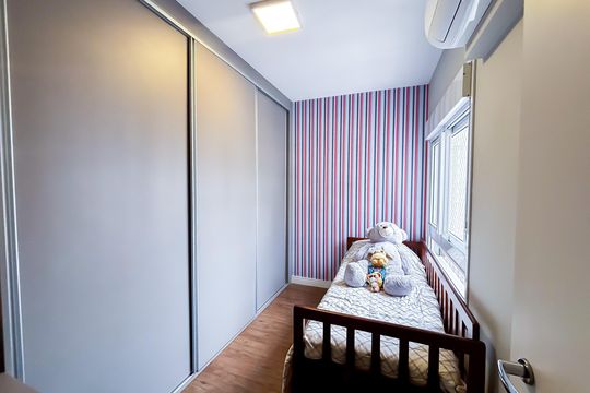 Comprar apartamento em Pinheiros com 3 quartos e varanda gourmet. — Quarto 2