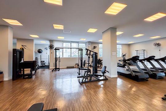 Comprar apartamento em Pinheiros com 3 quartos e varanda gourmet. — Área comum