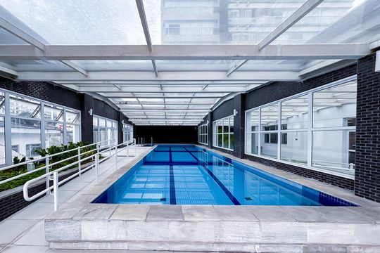Comprar apartamento em Pinheiros com 3 quartos e varanda gourmet. — Área comum