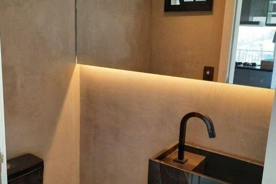 Apartamento mobiliado em Cerqueira César com 2 quartos, quintal e piscina. Ideal para comprar. — foto 32