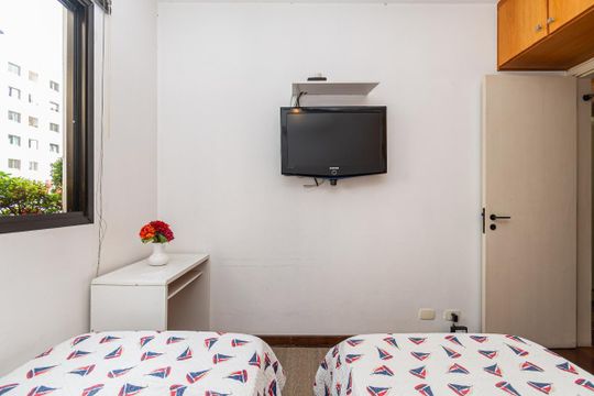 Apartamento mobiliado com 3 quartos, academia, churrasqueira, ideal para comprar. — foto 15