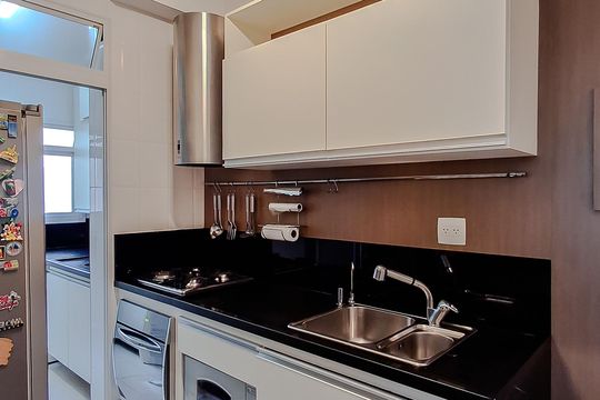 Apartamento com 3 quartos e academia no condomínio. Oportunidades de compra imperdíveis. — Cozinha