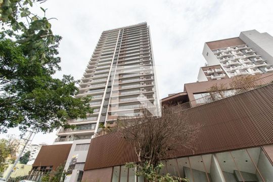 Venda de apartamento mobiliado com 3 quartos, varanda e piscina no condomínio. — Fachada do Prédio