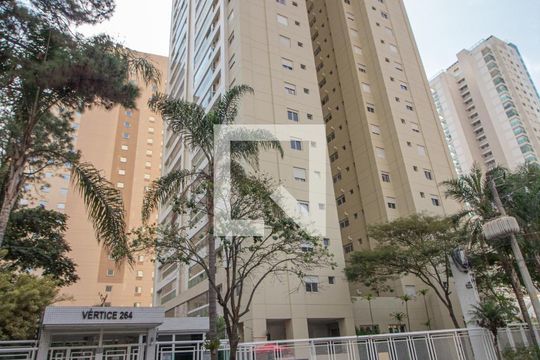 Comprar apartamento mobiliado com 2 quartos, varanda gourmet e academia no condomínio. — Fachada do Condomínio
