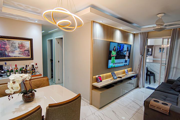 Facile, 3 quartos, 71 m²