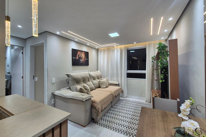 Recanto do Pontal - Pontal Oceânico, 2 quartos, 43 m²