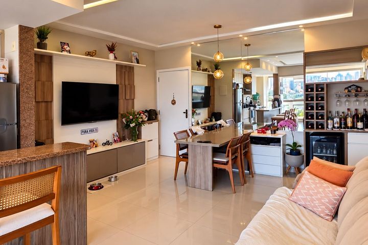 Barramares, 1 quarto, 72 m²