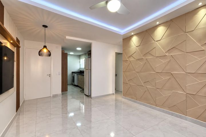 Praia Park Sol, 2 quartos, 46 m²